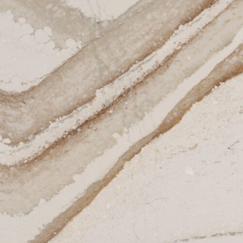Brittanicca Gold Warm Cambria quartz countertop swatch