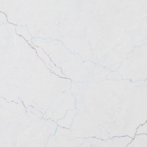 Calacatta Miraggio Seaglass quartz countertop swatch